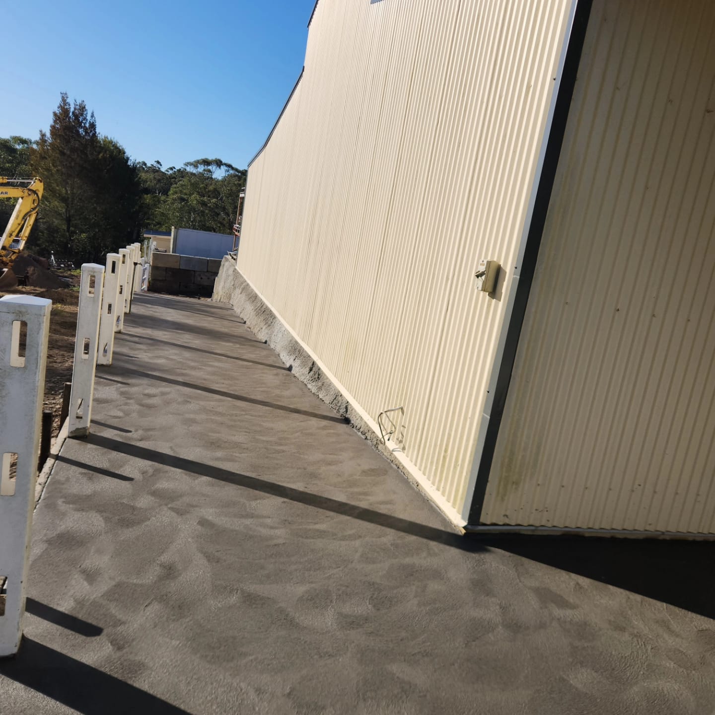 Industrial strength concrete pathway